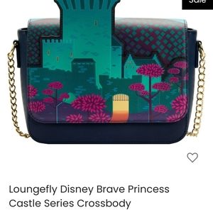 NWT Disney Merida Castle Scene Crossbody